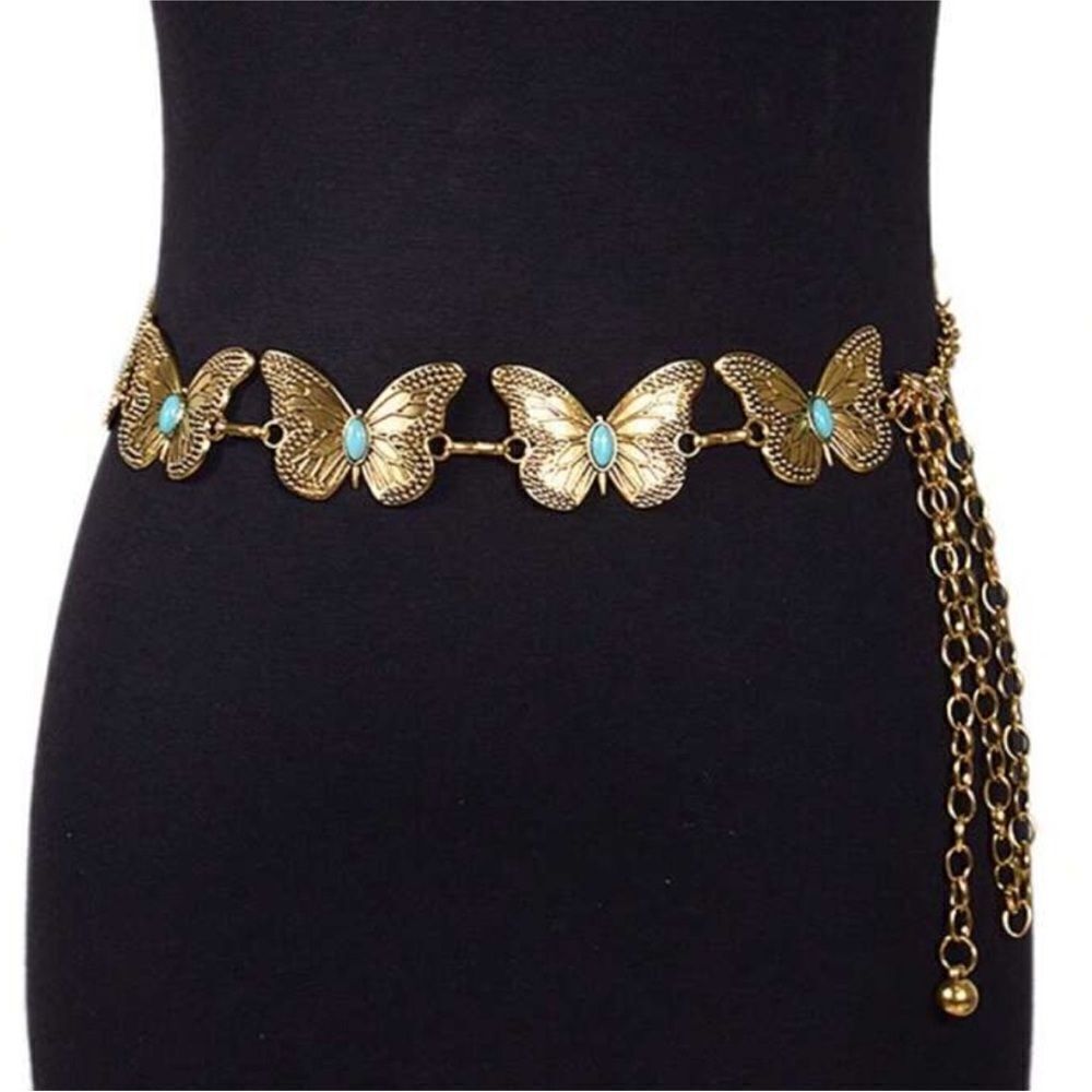 Bohemian butterfly belt M107